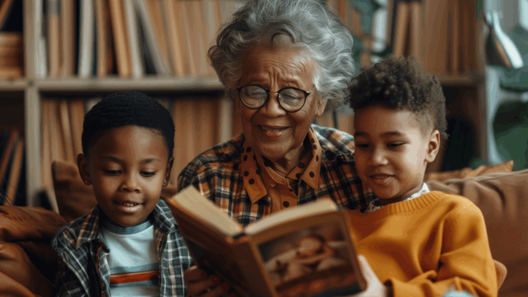 How Grandparents Can Help Children Become Better Readers - kandies kids - pre school - durban north